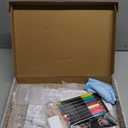 16" Led Drawing Board for Kids with 18 Tracing Stencils - Light up Led Note Board, 2026 Birthday Gifts for Boys Girls Ages 5 6 7 8 9 10 12+ Year Old, Magic Glow Art Toys for 6 7 8 9 10 Year Old, 39PCS (White)