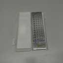 Jewelry Wire Drawplate Carbide Steel Round Draw Plate for Jewelry Wire Making (0.26-4.1mm, 52 Holes)