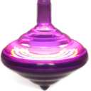 The Dreidel Company Hanukkah Musical Light-Up Dreidel Spinning Tops Set, Plays 2 Classic Hanukkah Songs, Assorted Colors (2-Pack)