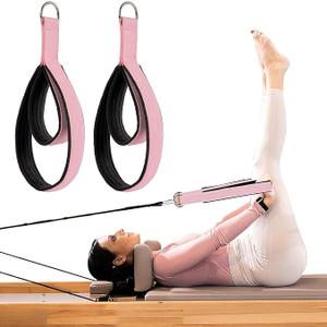 Accessories Resistance Bands for Reformer (Pink) Pilates Board, Pilates