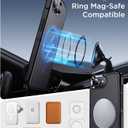 Temdan Designed for iPhone 16E Case Magnetic,[Compatible with Magsafe][Military Grade Drop Protection] Dropproof Heavy Duty Tough Rugged Shockproof Phone Case for iPhone 16E (6.1")-Black