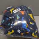 david's kids Toddler Nap Mat with Removable Pillow and Minky Fleece Blanket, Ultra Soft Slumber Bags for Boys, Perfect for Preschool, Daycare, Kids Sleeping Bags with Rollup Design, 50"x20", Dinosaur