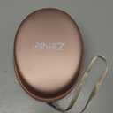 ZIHNIC Bluetooth Headphones Over-Ear, Foldable Wireless and Wired Stereo Headset Micro SD/TF, FM for Cell Phone,PC,Soft Earmuffs &Light Weight for Prolonged Wearing(Rose Gold)