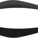 Car Eyelids Sticker, 2PCS Car Headlight Eyebrow Cover Left Right Front Headlight Eyelid Trim Replacement for 2014 to 2023 (Glossy Black)