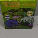 100 ft Expandable Garden Hose with 10 Patterns Nozzle,Kink-free, Flexible Expanding Water Hoses with 3/4" Solid Fittings and 4-Layer Latex Core - Garden Hoses