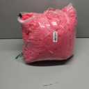 L'AGRATY Chunky Knit Blanket Throw: 50''x60'' Chenille Chunky Knitted Throw Blanket for Bed Couch - Handmade Thick Big Cable Knit Blankets - Large Crochet Rope Blanket for Home Decor(Hot Pink)