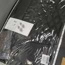 Faux Leather Car Seat Covers Set Fit for Chevrolet Silverado Collection Compatible with 2007-2025 GMC Sierra 1500 2500HD 3500HD in Black Automotive Interior Accessories (Black-Full Set)