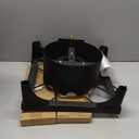 ROVSUN Single Burner Propane Gas Stove with Side Shelf & Carrying Bag, 100,000 BTU Portable Stove with Removable Legs & Regulator for Camping Home Backyard Cooking Brewing Canning Turkey Frying