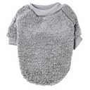 Dog Sweaters Clothes Coat for Small Dogs Boy or Girl Cat Puppy Coat Sweatshirts Soft Warm Fluffy Winter Jacket Apparels (Grey,Light Blue, Medium)