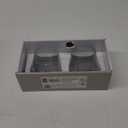 2 Piece 17.7 Oz  GrayFacet Dof Glass Set