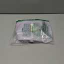 Travel Makeup Bag Organizer - Travel Essentials, Initial Travel Toiletry Bag with Zipper | Small Makeup Bag for Purse Cute Purple Stuff Birthday Gifts for Women Mom Daughter, Purple Letter L