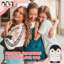 JoycuFF Penguin Gifts for Women, Handmade Positive Penguin Emotional Support Crochet, Birthday Gifts for Women Her Coworker Teacher Bestie