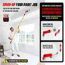 Multi-Angle Paint Brush Extender - High Ceiling Paint Edger Tool, Extension Pole Attachments