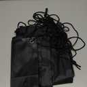 COIDEA 6Pcs Drawstring Backpacks, Medium, Black, Sports, Gym, Travel, Swimming, Beach