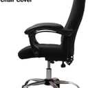 Melaluxe Office Chair Cover, Universal Stretch Desk Chair Cover, Computer Chair Slipcovers
