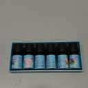 Beach Fragrance Oils Set, Essential Oil Gift Set for Diffuser, Summer Scent Diffuser Oil, Diffuser Scents Oil for Home-Ocean Spray, Pink Sands, Salty Sea, Pina Colada, Island Life, Sunshine