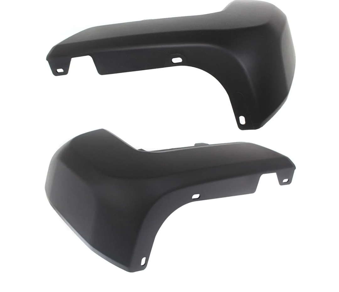 Garage-Pro Rear Bumper End SET Compatible with 2016-2023 Toyota Tacoma, Models without Parking Assist, End Cap, Set of 2, Driver and Passenger Side - CAPA Certified