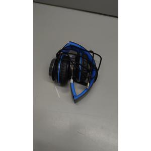 AILIHEN C8 Kids Headphones Wired, OnEar Headphones with Microphone and Volume Control Foldable Corded Stereo 3.5mm Headset for School Teens Smartphones Chromebook Laptop Tablets Travel (Black Blue)