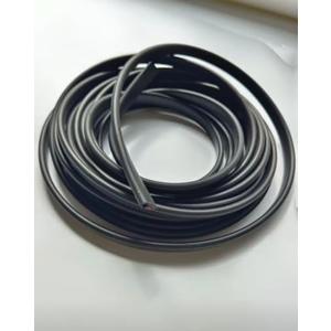 Rubber Edge Trim, U-Shaped Self-Adhesive Rubber Edge Trim, Sheet Metal Edge Protector  U-Groove Edge Trim, Edge Protector, 10 ft. Length, U-Shaped Gasket, EPDM Material