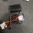 KETOTEK Digital Thermometer Temperature Meter Gauge Waterproof Sensor Probe Aquarium Car PC case Incubator Temp Meter 4 Pin Power Supply Celsius/Fahrenheit LCD Display