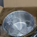 Cook N Home 7-Piece Tri-Ply Clad Stainless Steel Cookware Set, Pots and Pans Kitchen Set with Tempered Glass Lids, Induction-Ready, Dishwasher-Safe, Silver (2 Quarts)