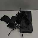 100W Charging Station for Multiple Devices, 10-Port USB Fast Charging Station with Adjustable Dividers & 10 Cables- Multi Device Organizer Charging Dock for iPhone, iPad, Tablets & More (Black)