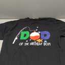 Dad of The Big One Fishing Boy First Birthday Ofishally T-Shirt