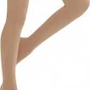 leg elegant Ballet Footed Dance Tights for Toddler and Kids Girls 50D (11-13 Years, Nude)