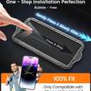 4+2 Pack for iPhone 14 Pro Max 6.7 inch Tempered Glass Screen Protector, Auto Dust-Elimination Installation, Bubble Free, Dynamic Island Compatible, HD Clear, Easy Installation