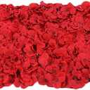 Artificial Flower Wall Panels Wedding Venue Flower Backdrops Photo Background Pillar Main Road Decor for Flower Walls Decor, Weddings, Bridal Showers, Baby Showers, and Event Decor (Red)