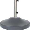 US Weight Fillable 120lb Capacity Commercial Free Standing Umbrella Base Heavy Duty, Umbrella Base with Wheels, Fillable Patio Umbrella Base Outdoor Stand, Made in The USA