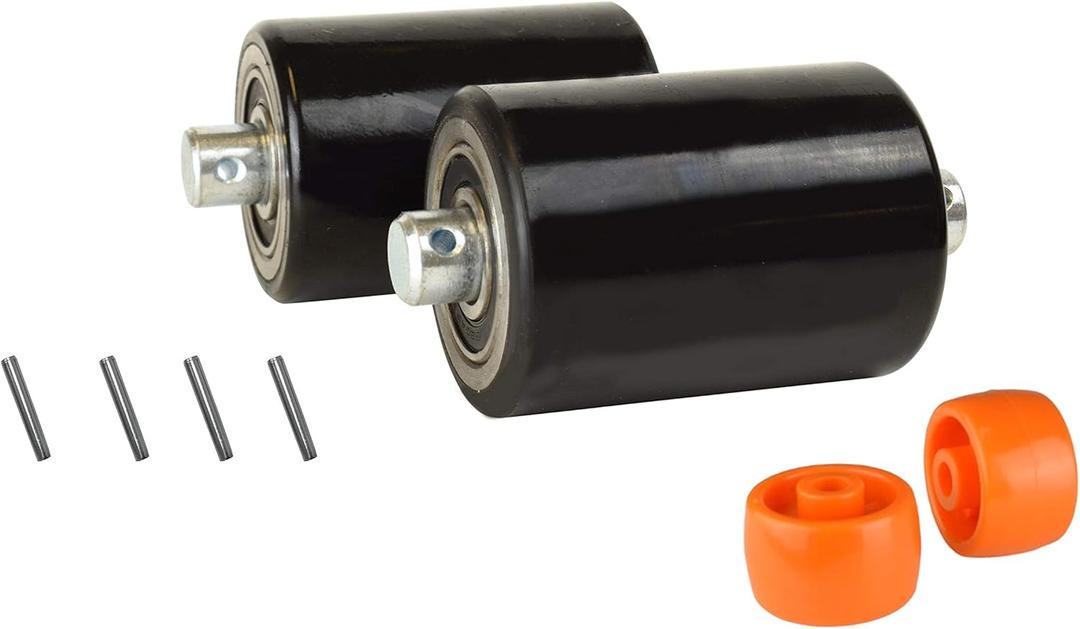 CRWON PTH50 Pallet Jack Front Load Wheels Replacement Kit Complete (inches)