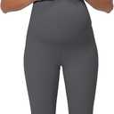 Sunzel Sunzfly Maternity Leggings for Women Over The Belly Buttery Soft Pregnancy Yoga Pants for Spring Summer Workout Lounge (Black, L)
