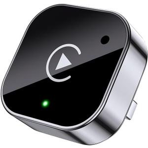 2-in-1 Wireless CarPlay & Android Auto Adapter, Plug & Play CarPlay Dongle Converts Wired to Wireless, Fast Auto-Connect, No Delay, Compact Design for iPhone & Android with USB/USB-C Port(Black)