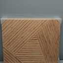 Acoustical Wall Panels, 6-Piece 23.62 X 23.62 Inches Art Acoustic Panels, Decorative Acoustic Panels, Acoustic Wall Panels, Sound Absorbing Wall Art, Timber Spiral