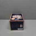 Conair Double Ceramic Hot Rollers for Long, Medium & Short Hair, 5 Ceramic Flocked 1-Inch Heated Hair Rollers with Clips, Hot Curlers for Women, Volume & Curls, Dual Voltage, Pink/White