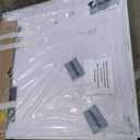 Two VIZ-PRO Dry Erase Board/Magnetic Whiteboard , 47 x 47 Inches, Large Wall Mounted Board for School Office and Home 4' x 4'