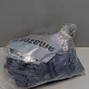 Travel Duffle Bag for Men, 85L Foldable Travel Duffel Bag with Shoes Compartment Overnight Bag for Men Women,Blue