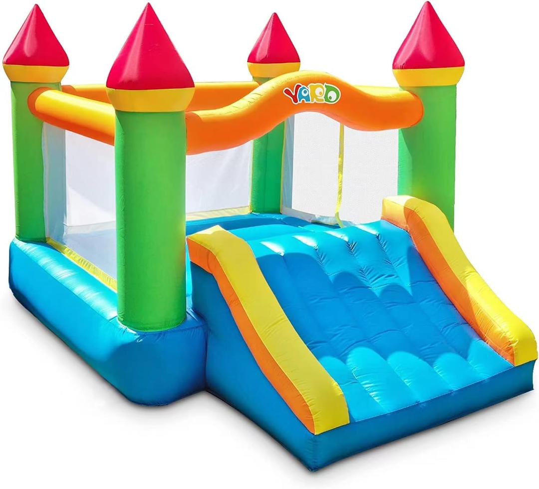 YARD Bounce House, Inflatable Bouncy House for Kids 3-6, 12ft x 9ft x 8ft, Light Green