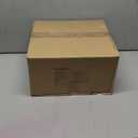 Pleated Lamp Shade, 6" Top x 13" Bottom x 7.2" High, White Empire Lamp Shade for Table Lamp Bedside Lamp, Modern Fabric Mushroom Lampshade Replacement for Wall Sconce, Spider, Clip on Adapter Included