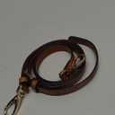 Allzedream Genuine Leather Purse Strap Replacement Crossbody Handbag Long Adjustable (Brown)