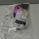 Remimi Unisex Kids Christmas Long Sleeve Shirt Xmas Print Stripe Shirts 2-12 Years (Black)