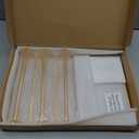 Acrylic Sign Holder 8.5X11 Gold Frames Double-Sided Gold Picture Frames Flyer Holder for Menu Holder Wedding Table Number Holder Photo Frames with Double Sided Stickers-3 Pack