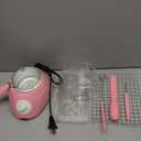 MINI Electric Chocolate Melting Pot, 8.45OZ Chocolate Fondue Fountain, Warmer Machine for Milk Chocolate, Cheese, Butter, Candy