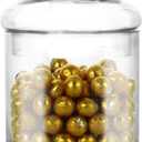 Apothecary Jars Glass Decorative Candy Jars,Candy Buffet Display, Elegant Storage Jar, Decorative Wedding Candy Organizer Canisters Style SA