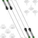 W11130362 Washer Suspension Rod Kit - 2026 Upgraded Fit for Whirl.pool May.tag Ken.more - Replaces W10594080 W10735786 - Fits Models WTW5000DW1/DW2/DW3, MVWC565FW1/FW2, MVWX655DW1 by AMI PARTS
