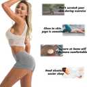R RUXIA Women's Boyshorts Underwear Seamless Boy Shorts Panties Soft Stretch Boxer Briefs 5 Packs(Regular & Plus Size) (S)
