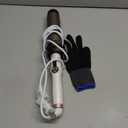 Hoson 1 1/2 Inch Curling Iron Large Barrel, 1.5 Inch Long Barrel Curling Wand Dual Voltage, Ceramic Tourmaline Coating with LCD Display, Glove Include