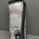 90 Inch Pinch Pleated Linen Curtains for Living Room Thick Linen Textured Drapes 90 Inches Long Pinch Pleat Drapes Birch Ivory Semi Sheer Privacy Curtain for Dining Room Bedroom Office 1 Panel 50x90 (Beige White)