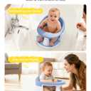 Baby Bath Seat for Babies 6 Months & Up, Bath Seats for Babies Sitting Up, Open Design, Non-Slip, Compact Toddler Bath Seat.